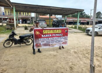 Polsek Langgam Gencarkan Sosialisasi Saber Pungli, Warga Diimbau Tolak Praktik Pemungutan Liar