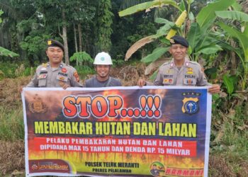 Warga Teluk Meranti Pelalawan, Dihimbau Waspadai Karhutla