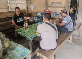 Perkuat Cooling System, Polsek Pangkalan Lesung Ajak Warga Aktif Jaga Kamtibmas Lewat Dialog dan Edukasi
