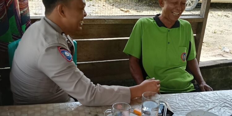 DDS Sambang Warga Jaga Kamtibmas di Bunut Pelalawan