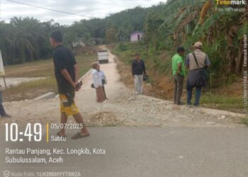 Hasil Monev Kecamatan Longkib di Desa Ranto Panjang Patut Diberi Apresiasi