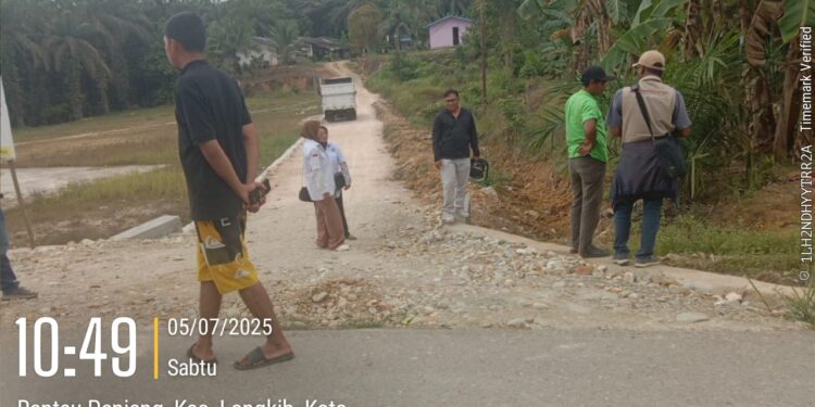 Hasil Monev Kecamatan Longkib di Desa Ranto Panjang Patut Diberi Apresiasi