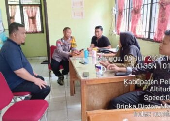 Polisi Langgam Pelalawan Gencar Lakukan DDS Sambang Warga