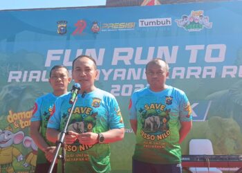 Demi Kelancaran Acara Bhayangkara Run 2025 Kapolda Riau Sampaikan Permohonan Maaf Atas Penutupan Jalan
