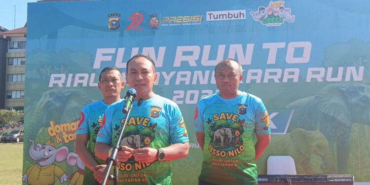 Demi Kelancaran Acara Bhayangkara Run 2025 Kapolda Riau Sampaikan Permohonan Maaf Atas Penutupan Jalan