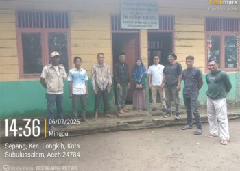 Kecamatan Longkib Dan Pendamping Desa Lakukan Monev Ke Desa Sepang