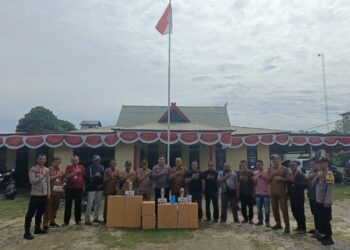 Polsek Teluk Meranti Tutup Turnamen Tenis Meja dan Domino Sambut Hari Bhayangkara ke-79