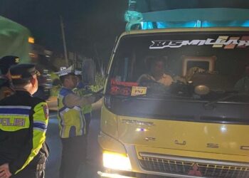 Wujudkan Wilayah Yang Aman, Polres Banyuasin Gelar Razia KRYD