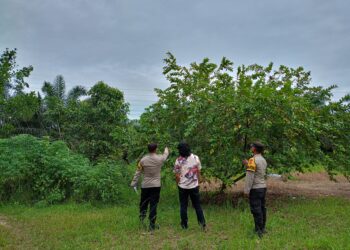 Polsek Pangkalan Lesung Laksanakan Patroli Antisipasi Karhutla di Kelurahan Pangkalan Lesung