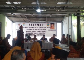 Silaturahmi Dengan Pengurus Dan Anggota PWRI Kota Palembang