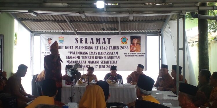 Silaturahmi Dengan Pengurus Dan Anggota PWRI Kota Palembang