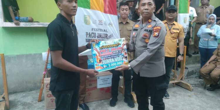 Festival Pacu Jalur Rayon III di Pangean Berakhir Sukses, Kapolres Kuansing: Budaya Ini Harus Kita Jaga Bersama
