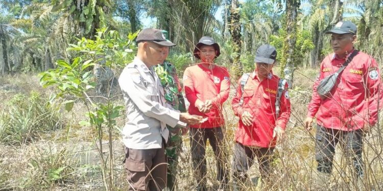 Polsek Teluk Meranti Gelar Patroli Terpadu Karhutla di Titik Rawan