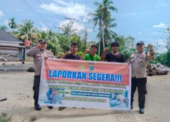 Polsek Pangkalan Lesung Gencarkan Sosialisasi Anti Premanisme, Dorong Warga Berani Lapor
