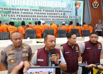Polda Riau Komitmen Tindak Tegas Kejahatan Kehutanan
