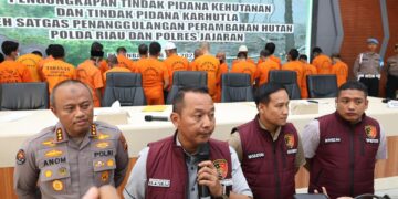 Polda Riau Komitmen Tindak Tegas Kejahatan Kehutanan