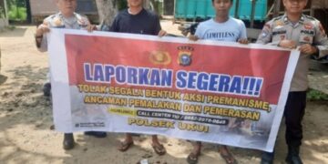 Polsek Ukui Ajak Warga Bersatu Tolak Premanisme, Demi Lingkungan Aman dan Nyaman