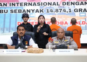 Kado Hari Bhayangkara Polda Riau Tangkap Pelaku Narkotika