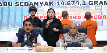 Kado Hari Bhayangkara Polda Riau Tangkap Pelaku Narkotika