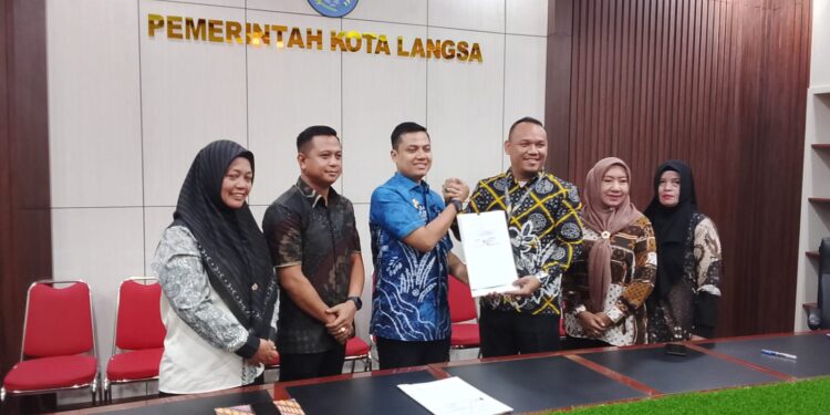 Pemko Langsa MoU Bimlat Siswa Tamtama dan Bintara TNI AD