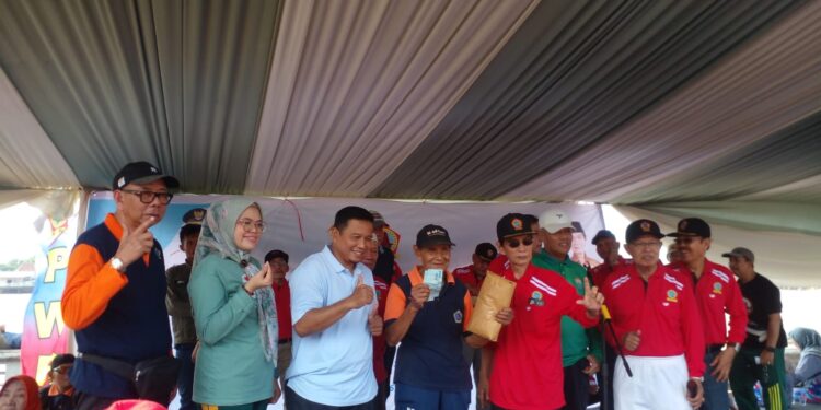 Senam Pagi Bersama HUT PWRI Ke- 63 Tahun 2025 Palembang 