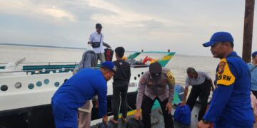 Polsek Kuala Kampar Sisir Pelabuhan Teluk Dalam, Cegah Peredaran Barang Ilegal