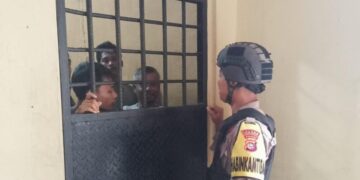 Cegah Gangguan Keamanan, Polsek Kerumutan Intensifkan Pengecekan Rutan dan Tahanan