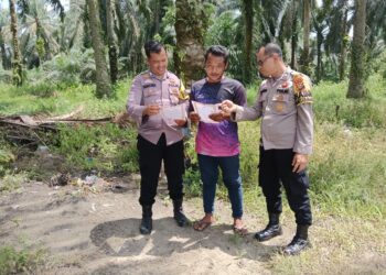 Polsek Pangkalan Lesung Gencarkan Patroli Antisipasi Karlahut dan Sosialisasi Maklumat Kapolda Riau