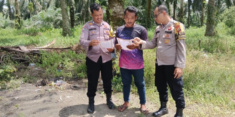Polsek Pangkalan Lesung Gencarkan Patroli Antisipasi Karlahut dan Sosialisasi Maklumat Kapolda Riau