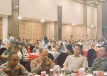 Kabag Ops Polres Banyuasin Hadir Rakor Komitmen Bersama Dalam Pencegahan Karhutlabun