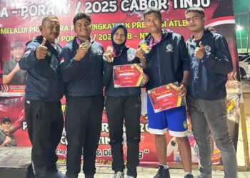 Atlet Pertina Kota Langsa Raih Tiga Medali di Pra PORA 