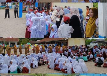 Hari Pertama MPLS, Semangat Dan Antusiasme Di SD Negeri 3 Blangkejeren