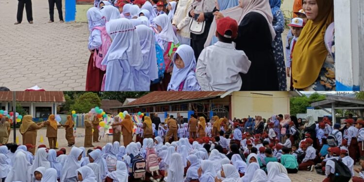Hari Pertama MPLS, Semangat Dan Antusiasme Di SD Negeri 3 Blangkejeren