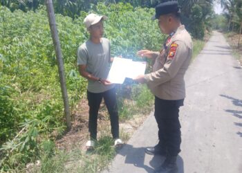 Patroli Cegah Karhutla dan Edukasi Warga soal Bahaya Membakar Lahan