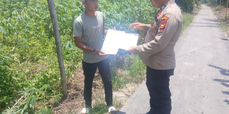 Patroli Cegah Karhutla dan Edukasi Warga soal Bahaya Membakar Lahan