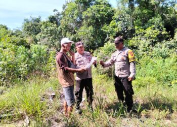 Polsek Pangkalan Lesung Patroli Cegah Karhutla, Tak Ditemukan Titik Api