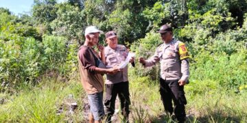 Polsek Pangkalan Lesung Patroli Cegah Karhutla, Tak Ditemukan Titik Api