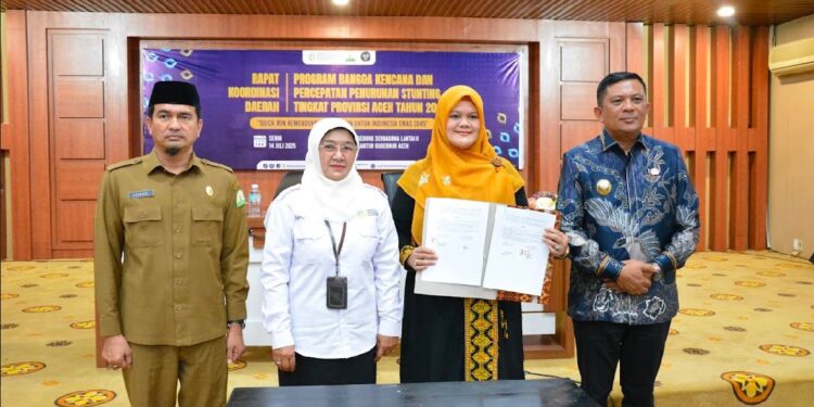 Kadis P3AP2KB Gayo Lues Hadiri Program Bangga Kencana Dan Percepatan Penurunan Stunting Aceh