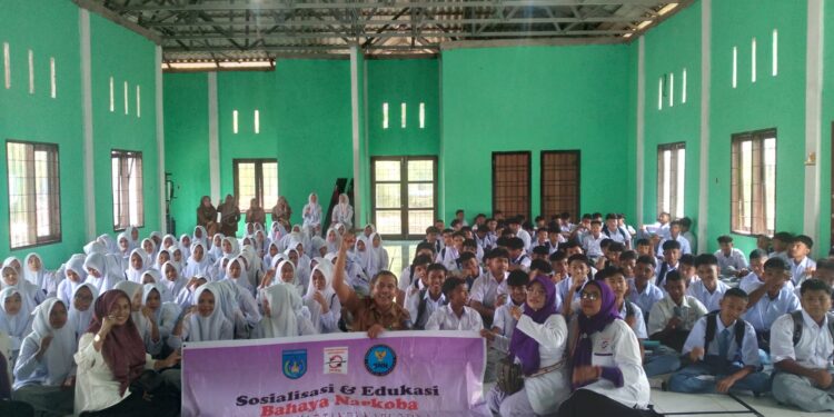 DPD IKAN Kota Langsa Edukasi Bahaya Narkoba di SMAN 2 