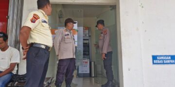 Polsek Kuala Kampar Gelar Patroli KRYD, Sasar Pertokoan dan Bank