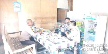 Bhabinkamtibmas Langgam Sambangi Warga, Ajak Jaga Kamtibmas dan Bijak Bermedsos