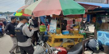 Polsek Ukui Sapa Warga Lewat Patroli Edukasi, Jaga Ukui Tetap Kondusif