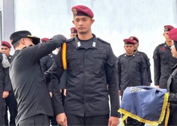 Kalapas Narkotika Langsa Kukuhkan Danru Jaga Baru dan Serukan Dukungan Akselerasi Menteri