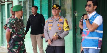 Kapolres Aceh Tengah Hadiri Upacara Penyambutan Personel Brigif 90 Dan Yonif TP 854