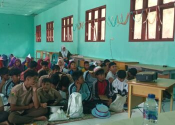 Polsek Bintang Gelar Saweu Sekulah SMAN 7 Takengon Sosialisasi Bahaya HP, Narkoba Dan Bullying