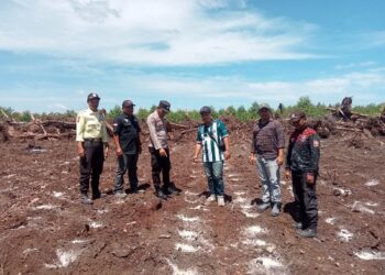 Cek Lokasi Ketahanan Pangan, PT Arara Abadi Gandeng Warga Adat di Pelalawan