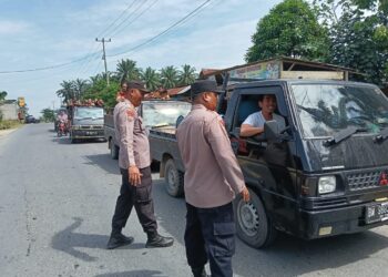 Polsek Kerumutan Gelar Patroli KRYD, Antisipasi C3 dan Balap Liar