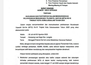 Walikota Tetapkan Hari Dan Tanggal MTQ Ke-IX Tingkat Kota Subulussalam