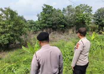 Musim Kemarau Tiba, Polsek Kerinci Gencarkan Patroli Karhutla dan Sosialisasi Larangan Bakar Lahan