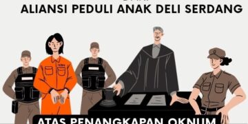 Apresiasi Aliansi Peduli Anak Deli Serdang Penangkapan Oknum Guru Bejat Pelaku Kekerasan Seksual